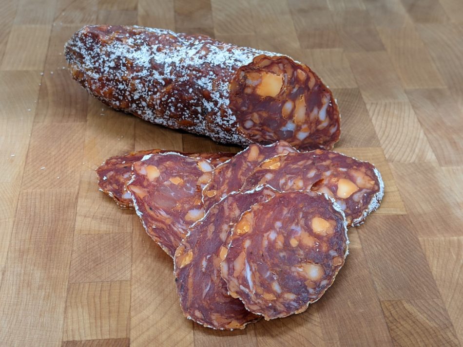 CHORIZO AU CROTIN DE CHÈVRE
